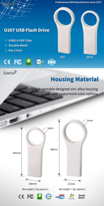Özel <span class=keywords><strong>Logo</strong></span> ile toptan Metal USB Flash sürücü 8Gb 16Gb 32Gb 64Gb 128Gb kapasiteli USB 2.0 arayüzü - Product Image 4