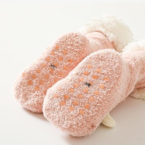 Calcetines gruesos de cachemir para bebé, botines de lujo para recién nacido, cálidos, antideslizantes, para invierno, muestras gratis - Product Image 6