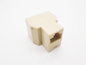 RJ45 8P8C T <strong>Adapter</strong> RJ45 Splitter <strong>Ethernet</strong> Connector - Product Image 2