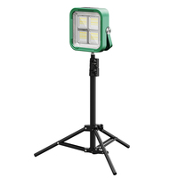 DP vente en gros panneau solaire intégré lampe d'inondation d'urgence à LED rechargeable crochet portable extérieur intérieur avec sortie