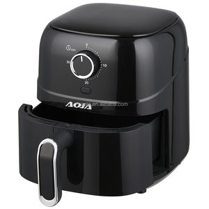 Friteuse à air électrique moderne AOJA 2,3 L avec bouton mécanique, 800 W, revêtement antiadhésif, écran LCD, gril multifonctionnel pour la cuisine domestique - Product Image 2