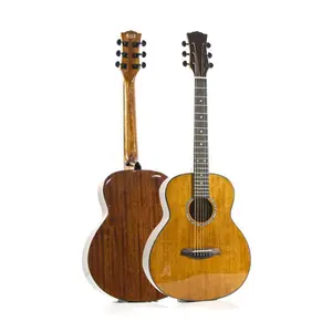 Instruments à cordes Chine Oem Eq 34 36 37 pouces Cordes en acier/nylon Mini guitares électriques acoustiques classiques en bois professionnelles