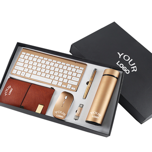 Juegos de Regalo Empresariales Personalizados Promocionales, Cuaderno de Lujo, Bolígrafo, Vaso Térmico, Teclado, Ratón, Memoria USB para Regalos Corporativos - Product Image 4