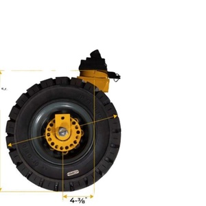 Ruedas para Contenedores de Envío de Alta Resistencia JUNYANG, Neumáticos de Goma Sólida, Acero y Nylon, Certificación ISO1161, Capacidad de Carga de 2-5 Toneladas - Product Image 3