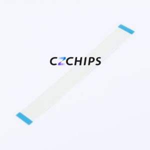 BTC10A-18P-100-4-8 FFC Cable (Flexible Flat Cable) P=1mm Connector 18P 1mm Non-Inverting 10cm - Product Image 2