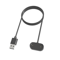 Adaptor pengisi daya kabel pengisian daya USB untuk Amazfit GTS4 GTR4 GTR3 GTS3 GTS2 Mini GTS GTR 4/3pro/2/2e GTR2e Bip U/S Lite Trex Pro
