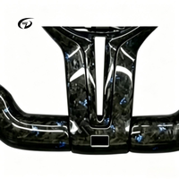 Volant de voiture en fibre de carbone forgé sur mesure pour BMW F10 F30 F80 E46 E90 I8 M4 M5 M6 X3 X4 Série 5 M Performance