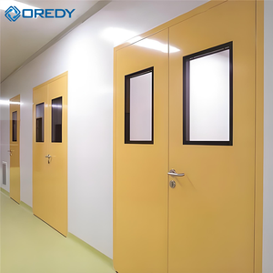 Porte intérieure moderne en acier et aluminium OREDY, écologique, étanche, pour chambre à coucher, appartement résidentiel et projets hôteliers - Product Image 3