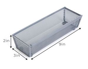 Organizador de malla para cajones de cocina, bandeja para cubiertos con brazo entrelazado para tenedores, cucharas, cuchillos y maquillaje - Product Image 2