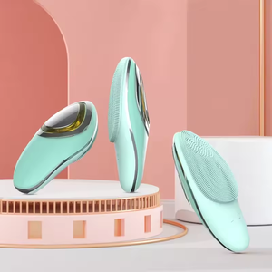 Sikat pembersih wajah elektrik ultrasonik, perangkat kecantikan penggunaan di rumah baru, Sikat pembersih wajah silikon ultrasonik panas 2025 - Product Image 6