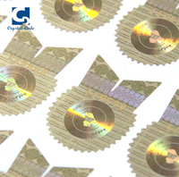 Étiquettes adhésives en vinyle vierge, Code Qr, numéro de série de sécurité 3D, feuille personnalisée Ho, hologramme holographique, Logo de sécurité, étiquette autocollante