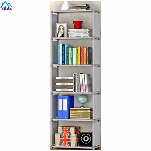 Estantería Mágica de Plástico PP para Bricolaje, 8 Cubos, Estantería de Esquina, Pequeñas Estanterías Cúbicas Blancas - Product Image 3
