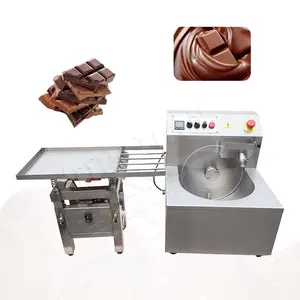 MY Temperadora De coklat Melt tiga tangki otomatis Mini 4kg coklat tempereter mesin