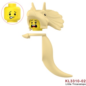 Speciale KL3310 KL3311 blocchi di dinosauro assemblati giocattoli modello di plastica Brachiosaurus Stegosaurus per il commercio estero - Product Image 4
