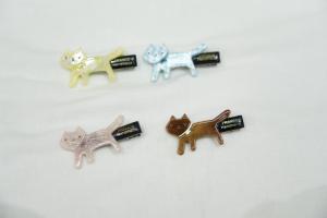 Giappone e coreano di moda cartone animato disegno gatto fermaglio per capelli di acetato carino carretto per capelli Retro modello leopardo per ragazza - Product Image 6