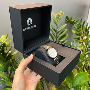 Tùy chỉnh giá rẻ da đồng hồ bao bì Hộp Quà Tặng bán buôn di động cổ tay đồng hồ hiển thị hộp lưu trữ - Product Image 6