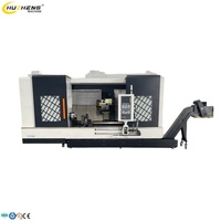 Machine-outil de fraisage CNC hybride à deux axes CKD750-1000, tour hydraulique