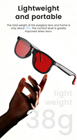 Lunettes Intelligentes Photochromiques E05 Alibaba, Produits Électroniques, Lunettes Audio Intelligentes, Traduction IA, Électrochromiques, Lecture de Musique