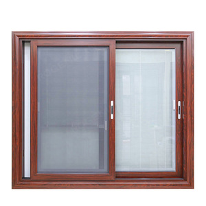 <span class=keywords><strong>Fenêtre</strong></span> coulissante horizontale moderne en alliage d'aluminium à haute performance d'étanchéité, isolation thermique pour usage extérieur, villa, buanderie - Product Image 1