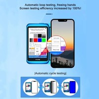 Probador de Pantalla Dual JC JCID V15PM para X-17 Air 17Pro 17PM, Pantalla Táctil, Imagen de Alta Frecuencia de Actualización, Herramientas de Prueba Profesionales