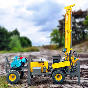 כל השטח מים עמוקים היטב קידוח זחילה פנאומטי 500 מ 'מורכבים סלע תצורות מים ובכן קידוח מכונת - Product Image 3