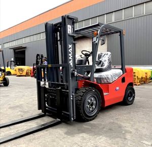 Chariot élévateur diesel 3 tonnes certifié CE pour manutention de marchandises, transmission intégrale, commande assise, hauteur de levage 4500 mm - Product Image 2