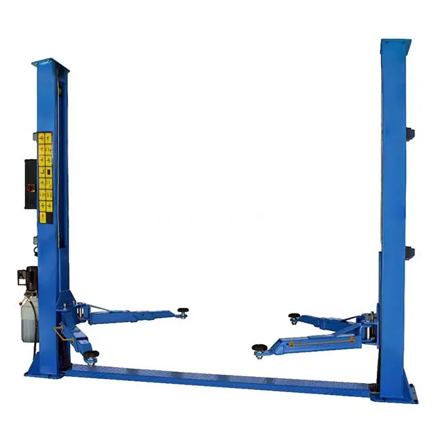4000kg capacity 4.5mm steel strong structure two post car lift 2 post lift