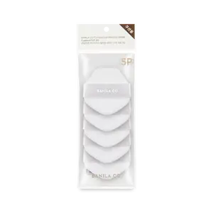 Vanillaco Covericious Ultimate White Cushion Puff 5P Set Outil de maquillage en coton et éponge avec style d'impression - Product Image 1