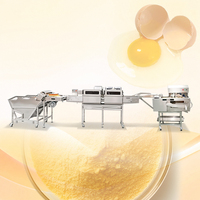 Ligne de production de poudre d'œuf entièrement automatique pour usine alimentaire, équipement complet de traitement et de fabrication de poudre d'œuf