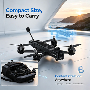 Avión RC FPV BNF Listo para Volar, BOB46 O4 Pro 2.4G ELRS, Receptor Nano, Video Digital, GPS, Módulo Anti-chispas, 6S, Dispositivo de Vuelo para Aficionados - Product Image 2
