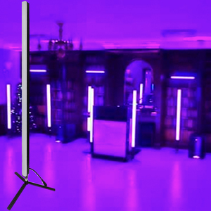 Tube lumineux LED RGB DMX512 extérieur IP65 pleine couleur sur trépied, longueur 1M, pour scène, bar, discothèque - Product Image 1