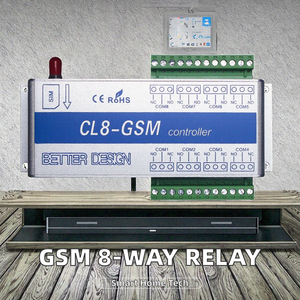 <span class=keywords><strong>Gsm</strong></span> 8-Cách Tiếp Sức Điều Khiển Cho Nhà Thông Minh Hệ Thống Chuyển Đổi Điện Sms Cuộc Gọi Điều Khiển Từ Xa Cổng Mở Cảm Biến Nhiệt Độ Khóa - Product Image 2