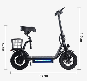 Scooter Plegable S13 de 10 Pulgadas, Motor sin Escobillas, Batería de Larga Duración, Capacidad de 150 kg, Velocidad de 50 km/h, Impermeable, Aluminio, 150 kg de Carga - Product Image 6