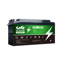 Batterie au lithium LifePO4 24V 100AH, système 10kwh 48V, batterie LifePO4 200ah 100ah, batterie de stockage d'énergie solaire au lithium pour maison