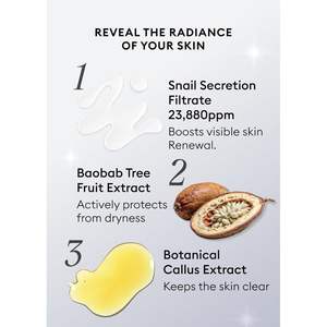 Missha Cell Renew Snail Foaming Cleanser 100 ml Nettoyant moussant pour le visage à base d'extrait d'escargot Nettoyage en profondeur pour tous types de peaux - Product Image 4