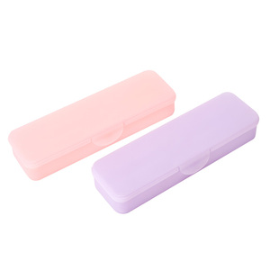 Colorful False <b>Nail</b> Empty Double Layer Sand Tool Box Pen Storage Salon Manicure <b>Nail</b> Art Organizer Container Holder <b>Case</b> Kit - Product Image 6
