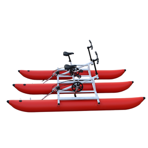 Hot bán giá tốt nhất gấp đôi người Inflatable nổi xe đạp nước thuyền đạp - Product Image 2