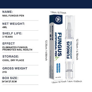 Lápiz para Uñas con <span class=keywords><strong>Aceite</strong></span> <span class=keywords><strong>de</strong></span> Árbol <span class=keywords><strong>de</strong></span> Té para Uñas Propensas a Hongos, Cuidado Hidratante <span class=keywords><strong>de</strong></span> Cutículas con <span class=keywords><strong>Propiedades</strong></span> Antifúngicas, Precisión - Product Image 5
