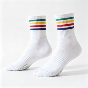Muestra Gratuita <span class=keywords><strong>de</strong></span> <span class=keywords><strong>Calcetines</strong></span> <span class=keywords><strong>de</strong></span> Pádel con Letras Personalizadas para Torneos Profesionales, Tejido <span class=keywords><strong>de</strong></span> Malla Transpirable, Diseño con Máxima Sujeción en el Arco - Product Image 2