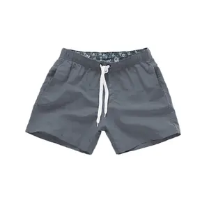 18 Colors Solid Plain Men Swim Trunks Quick Dry Outdoor Beach Shorts Board Shorts Swimwear For Men