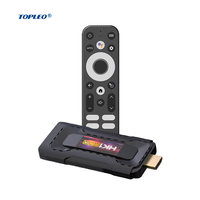 Topleo Tv Stick 8K Android Box Hk1 Rbox D 8 Aviso Android 13 Atv Certificado 8K Internet Wifi 6 Smart Tv Box Android Tv Stick