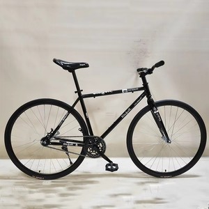 Vélo de route <span class=keywords><strong>fixie</strong></span> 700C en acier, à vitesse unique, avec double frein V, jantes en aluminium et cadre rigide – Vente en gros - Product Image 3