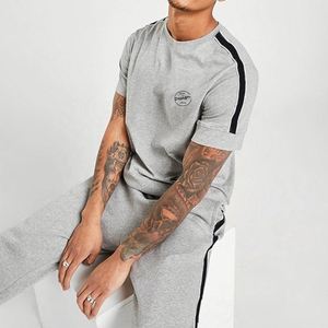 Camiseta de hombre con estampado 3D Oversize Heavyweight 230G personalizado 100% algodón bordado deportes manga corta chándal ropa deportiva hombre - Product Image 5