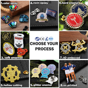 Trâm Cá Nhân Logo Kim Loại Huy Hiệu Vàng Mạ Cứng Mềm Men <span class=keywords><strong>Pins</strong></span> Tùy Chỉnh <span class=keywords><strong>Pins</strong></span> Epoxy Nam Châm Ve Áo Pin Tùy Chỉnh Cho Quần Áo Hat - Product Image 6