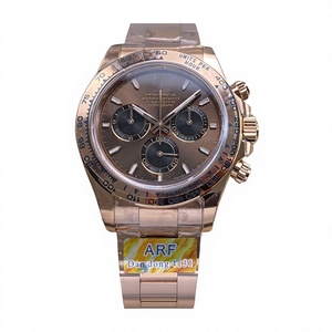 Reloj de Alta Calidad, Resistente al Agua, 40 mm, Fábrica ARF, Acero 904L, Movimiento 4131, Cronógrafo, Oro Rosa, Chocolate, Panda, Diver - Product Image 1