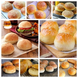 เครื่องผลิตขนมปังแฮมเบอร์เกอร์ทรงกลมแบบอัตโนมัติเต็มรูปแบบ ใช้ไฟฟ้า สำหรับเชิงพาณิชย์ สายการผลิตใหม่ ประสิทธิภาพสูง - Product Image 2