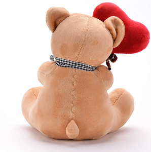 Orsacchiotto Personalizzato per San Valentino con Palloncino a <span class=keywords><strong>Cuore</strong></span> '<span class=keywords><strong>Ti</strong></span> <span class=keywords><strong>Amo</strong></span>', <span class=keywords><strong>Peluche</strong></span> Imbottito in Cotone PP - Product Image 5