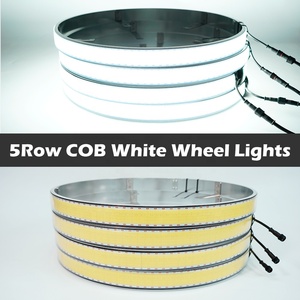 Luces LED COB de 5 Filas para Ruedas Kingshowstar, Brillo Blanco Continuo Sin Puntos Calientes, Lámparas para Neumáticos Todoterreno para Camionetas Elevadas Ford Chevy Silverado - Product Image 1