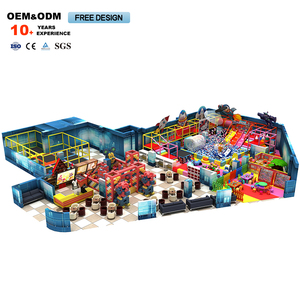 Commercial Indoor Playground Equipment Malls & Children's <b>Entertainment</b> Centers Soft Plastic Playgrounds for Sale - Product Image 3