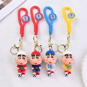 Nouveauté 2025 : Porte-clés Anime Japonais 3D en PVC, Dessin Animé Mignon Xiaoxin Crayon Shin Chan, Pendentif de Sac - Product Image 1